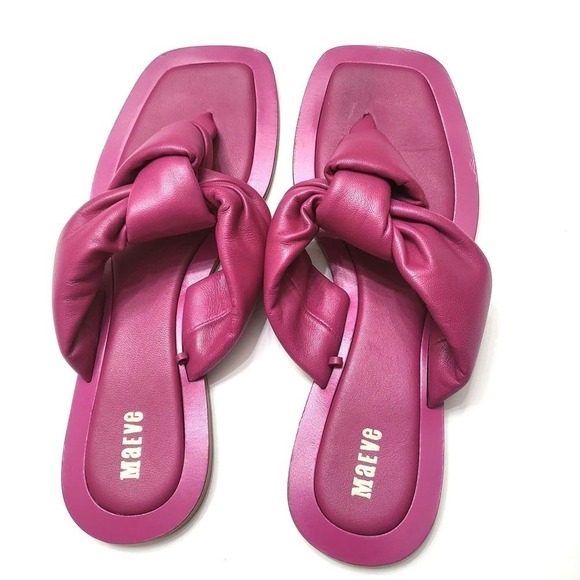 Anthropologie Maeve Puffy Knotted Sandals - Picture 2 of 5